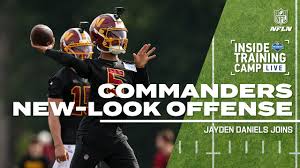 Washington Commanders QB Jayden Daniels on new WR Stefon 