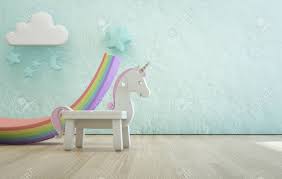 Download these kids room background or photos and you can use them for many purposes, such as banner, wallpaper, poster. White Toy Unicorn On Wooden Floor Of Kids Room With Empty Rough Stock Photo Picture And Royalty Free Image Image 111025060