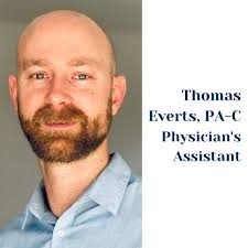 We are very happy to welcome Thomas Everts, PA-C to Integrative Family  Medicine of Asheville! Tom brings extensive experience using integrative  and lifestyle medicine to manage both acute and chronic conditions with