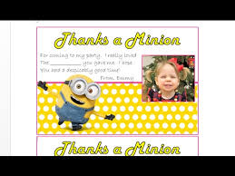 Choose your own color scheme, background and font combination that perfectly translate your card's theme or purpose. How To Make Personalized Picture Fill In The Blank Thank You Cards Youtube