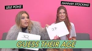 Lele and hannah stopped by the famous birthdays office on february 14th, 2019 to play a game of guess their age. Lele Pons Vs Hannah Stocking Guess Their Age Youtube