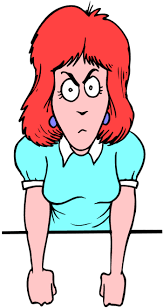 Image result for very angry not fair clipart