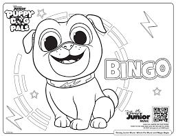 Puppy dog pals coloring pages. Free Printable Disney Junior Coloring Pages Disney Music Playlists