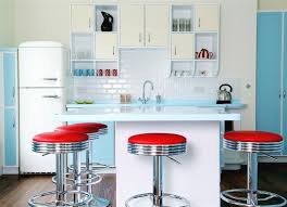 when creating a retro kitchen