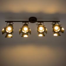 Hangeleuchte Schwarz Aus Metall Mit 4 Schwenkbaren Spots B 103 Cm Maisons Du Monde Metal Ceiling Lighting Metal Pendant Light Light