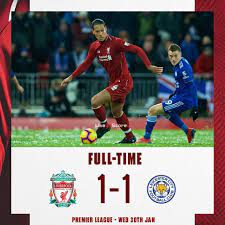 Liverpool 1 1 Leicester City Full Highlight Video Premier League 2019 Allsportsnews Football High Liverpool Premier League Premier League Leicester City