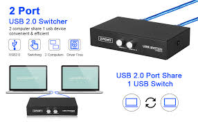 Eeekit bundle for printer switch,2 port usb 2.0 manual printer scanner sharing switch hub 2 pc to 1 splitter adapter,2 pack usb a to b printer cable. Amazon Com Eeekit Bundle For Printer Switch 2 Port Usb 2 0 Manual Printer Scanner Sharing Switch Hub 2 Pc To 1 Splitter Adapter 2 Pack Usb A To B Printer Cable Electronics