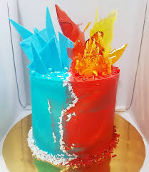 Birthday Cake For My Hero My Hero Academia Todoroki Cake Google Search Anime Cake My Birthday Cake Ice Party