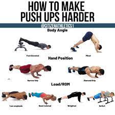 All you need to do is get into a standard push up position before lifting one leg and getting to work. Challenge Yourself With The Best Push Up Variations Ranked From Easiest To Hardest Push Up Fun Workouts Bodyweight Workout