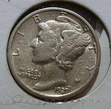 1927 d mercury silver dime coin value prices photos info