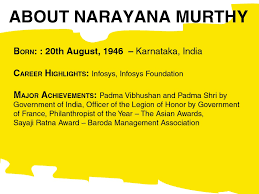 Business Leaders Around The World Narayana Murthy Stock
