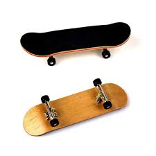 New Complete Wooden Fingerboard Finger Skate Board Grit Box Foam Tape Maple Wood Black 3977042514 Skateboard Skate Finger