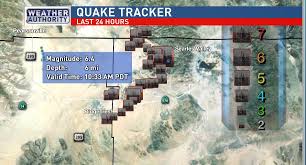 Earthquake 6 4 Magnitude Quake Just East Of The Kern County Line Near Ridgecrest Felt In Bakersfield To Vegas Down To The La Area Bakersfield California California Today On Live Map
