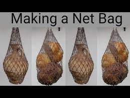 Making A Net Bag For A Roman Legionary Youtube In 2020 Net Bag Diy Net Bags Shopping Bags Diy