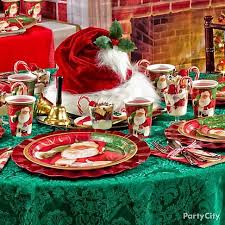 A Joyful Santa Tablescape Sets A Merry Mood Click The Pic For 20 Christmas Party Holi Christmas Centerpieces Christmas Table Decorations Christmas Tablescapes