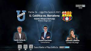 Get a summary of the universidad católica (quito) vs. U Catolica Vs Barcelona Live Streaming Youtube