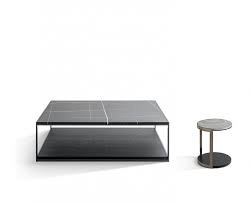 Freedom coffee table in a solid timber and wrought iron pattern underneath. Modern Italian Designer Small Console Tables Molteni C