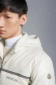 Moncler Men's Michael Puffer Yoke Side Stripe Jacket