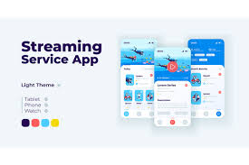 Download Streaming Service Cartoon Interface Graphic By Bsd Studio Creative Fabrica SVG Cut Files
