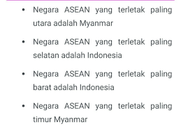 Thamrin) events jawa barat (depok, bandung, kuningan) jawa tengah (semarang, solo) lifestyle news sports wilayah jakarta (utara, selatan, timur, barat, pusat). Negara Asean Apa Yang Terletak Paling Utara Paling Selatan Paling Barat Dan Paling Timur Brainly Co Id