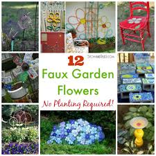 Made of bare branches, spread their charm. 12 Faux Garden Flowers No Planting Required