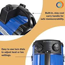 Ceramic utility heater with adjustable thermostat. Comfort Zone Powergear Cz285 1500 Watt Portable Ceramic Utility Heater With Pivoting Cradle Base Pricepulse