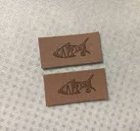 100 Faux Leather Labels, Jeans Patches, Custom Leather Tags ...