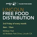 Lincoln Pantry To Go - Free Food Distribution