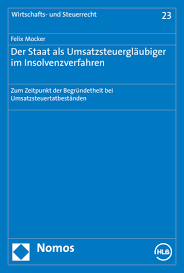 868 din 24 octombrie 2006 data intrarii in vigoare: Der Staat Als Umsatzsteuerglaubiger Im Insolvenzverfahren Ebook 2021 978 3 8487 8229 1 Volume 2021 Issue Nomos Elibrary