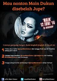 Namun, tidak jarang para dukun meminta beberapa syarat yang harus dilakukan agar permasalahannya segera selesai. Jupe Main Dukun On Twitter Mau Nonton Film Jupemaindukun Disebelah Juliaperrez Bisa Http T Co Hsj2kionni