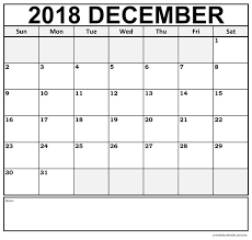 December 2018 Printable Calendar Printable Calendar Numbers Free Printable Calendar Printable Calendar