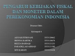 Kebijakan dorongan moral (moral suasion)bank sentral dapat juga memengaruhi jumlah uang beredar dengan berbagai pengumuman, pidato, dan implikasinya adalah kebijakan moneter dapat dipergunakan secara aktif memengaruhi naik turunnya kegiatan ekonomi riil. Pengaruh Kebijakan Fiskal Dan Moneter Dalam Perekonomian Indonesia Ppt Download