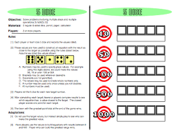 5 Dice Order Of Operations Games Elementary Math Games Order Of Operations Elementary Math