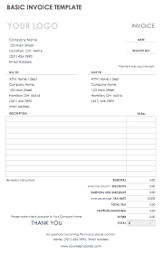 38+ Simple Invoice Template For Service Gif