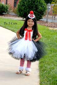 Miss Cat In The Hat Tutu Dress Diy Tutu Dress Tutu Dress Dr Seuss Costumes