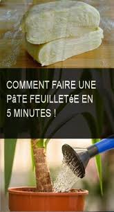 Comment Faire Une Pate Feuilletee En 5 Minutes Pate Commentfaire Comment Faire Minutes Ete Feuille Food Desserts Food And Drink