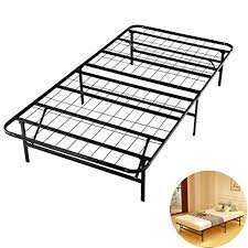 Check spelling or type a new query. Jurmerry Foldable Bed Frame Metal Platform Base 16inch Box Spring Replacement Mattress Foundation Heavy Duty Steel Slat Black Twin 16 Buy Online In Dominica At Dominica Desertcart Com Productid 99354957