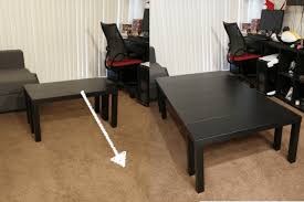 Board Game Table Made From Tv Units And It S Extendable Ikea Hackers Board Game Table Table Games Ikea Coffee Table