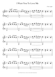 C when you moved your mouth to speak d g i felt the blood go to my feet. Fiona Apple I Want You To Love Me Sheet Music For Piano Solo Musescore Com
