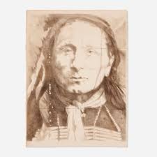 322: BARBARA SANDLER, Short Bull (from the 1776 USA 1976: Bicentennial  Prints portfolio) < Prints & Multiples, 8 March 2023 < Auctions