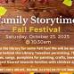 October Family Storytime event image