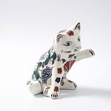 Dekoratif Buyuk Kedi Kutahya Cini Ve El Sanatlari Kedi Buyuk Kediler Kedi Kopek