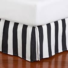 Black And White Striped Bed Skirt The Emily Amp Meritt Circus Stripe Bedskirt Bedskirt Emily And Meritt Striped Bedding