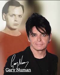 Gary Numan & his wife Gemma with their daughter Persia