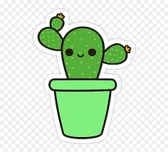 This makes it suitable for many types of projects. Cute Cactus Sticker Cactus Clipart Transparent Cute Hd Png Download Vhv