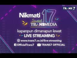 Trans7 (sebelumnya bernama tv7) adalah sebuah stasiun televisi swasta nasional di indonesia. Live Streaming Sweet 17 Transmedia Youtube