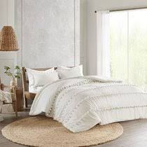 These bohemian bedding set are ideal interior decor items. Boho Ivory Cream Bedding You Ll Love In 2021 Wayfair