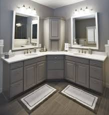 Wondering where to buy a corner bathroom vanity? Large Double Corner Vanity Contemporary Bathroom Baltimore By Brothers Services Company Houzz