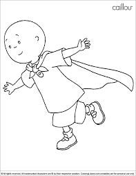 Home / cartoon / caillou. Caillou Colouring Page Coloring Library
