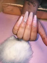 Preferably with accent nail design or color. Birthday Nails By Gloss La Birthday Nails Birthday Nail Designs Nail Designs